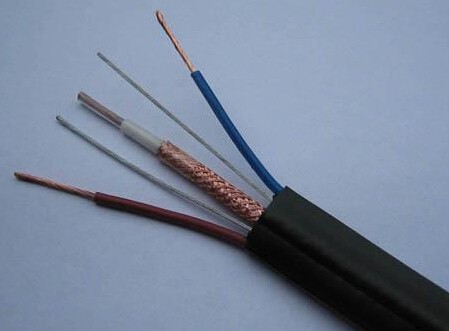 SYV-75-5电梯专用SYV-75-5(160编)+TVVB2X1.0+G2X1.2 双钢丝扁平综合电缆