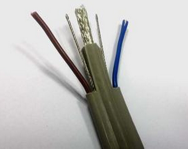 电梯专用SYV-75-5（160编）+TVVB2X1.0+G2X1.2 双钢丝扁平综合电缆